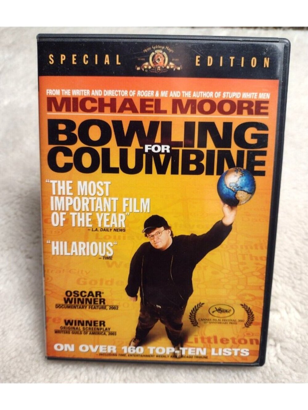 Bowling for Columbine (DVD, 2002) Michael Moore 2 Disks Excellent Condition